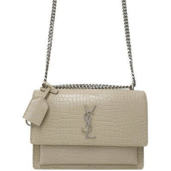 SAINT LAURENT PARIS Sunset Chain Shoulder Bag - Picture 1 of 8